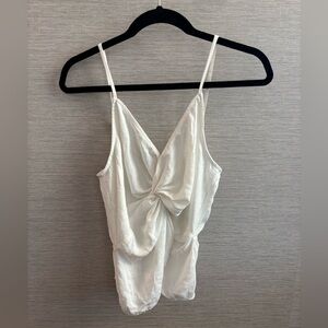 Chic White Women's Camisole Top